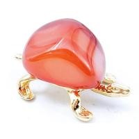 ราคา คริสตัลรูปปั้นเต่ารักษาหินล้มลุกประติมากรรมกระเป๋าเรกิสัตว์เต่าแกะสลักอัญมณีตกแต่งบ้าน (21431340733)