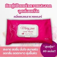 ราคา แผ่นทำความสะอาดจุดซ่อนเร้น Lady Wipes 40 แผ่น ทิชชู่เปียกทำความสะอาดน้องสาว (21612512198)