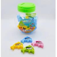 ราคา กระปุก 24 PCS กบเหลาดินสอกระปุก ที่เหลาดินสอการ์ตูน คละสี แบบมือหมุน เหลาง่าย (21607715166)