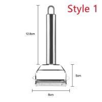 ราคา เครื่องปอกผักผลไม้สแตนเลสสตีลเครื่องหั่นสไลด์มันฝรั่งแครอทอุปกรณ์ครัวเครื่องขูด (12602902554)