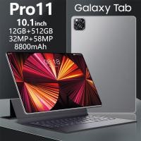 ราคา มีเก็บเงินปลายทาง แท็บเล็ตต้นฉบับใหม่เอี่ยมGalaxy IpadTab Pro11 12GB 512GB Android 10 1นิ้วแท็บเล็ตแบบเต็มหน้าจอหน้าจอขนาดใหญ่Wifi 5Gแท็บเล็ตสองซิม (21760477656)