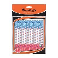 ราคา QUANTUM ปากกาลูกลื่น 0 5 มม น้ำเงิน แดง 12 ด้าม SKATE DUO 222 (15433842375)