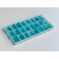 ราคา กล่องใส่พระ กล่องใส่ของสะสมพลาสติกสีใสมีฝาปิด 24ช่องเล็กขนาดช่อง3 2x4 5cmสีชมพู ฟ้า เหลือง เขียว (19196948768)