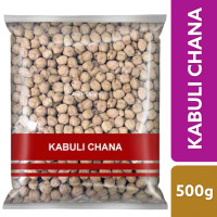 ราคา Kabuli Chana 500g ถั่วลูกไก่ขาว ถั่วชิคพี 500g CODE NV (18644191101)