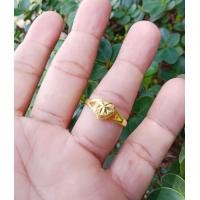 ราคา แหวนทองเหลืองลายหัวใจเล็ก (21798649025)