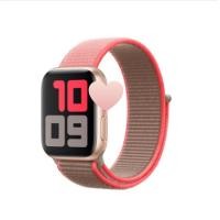ราคา Apple Watch Band Nylon Loop For Apple Watch Series 9 8 7 6 5 4 3 2 1 SE2 Strap For 38 40 41 42 44 45mm 49mm Dial Breathable Sports Soft Replacement Official Color S8 S9 Band Strap (21601016356)