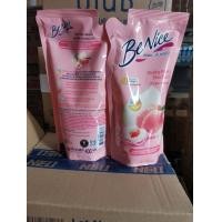 ราคา บีไนซ์ BeNice ครีมอาบน้ำ สบู่เหลว แบบถุงเติม 400 มล 1 ถุง เขียว ชมพู แดง พีช ขาว แอนตี้แบค เขียว ม่วง (21553370785)