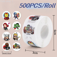 ราคา สติกเกอร์ซีล ลายการ์ตูน The Avengers Iron Man Giant Thor สําหรับติดตกแต่งหมวกกันน็อค จักรยาน 500 ชิ้น ต่อม้วน (21250305874)