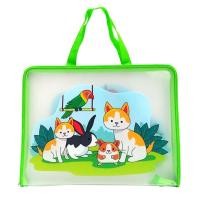 ราคา ชิ้น กระเป๋าใส่เอกสาร เย็บซิปรอบ ลายการ์ตูน 6ลาย 4 สี ขนาดF4 เลือกลายได้ (19909696247)