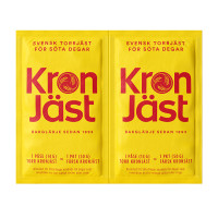 ราคา Dry Yeast for Bread and Sweet Doughs KronJäst Torrjäst för Matbröd Söta Degar (19646849238)