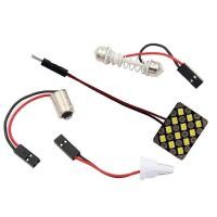 ราคา Xps Car Interior Dome Reading Lights COB 12 24 36 48SMD Festoon Dome Panel Light ไฟอ่านหนังสือ LED สีขาว (16231927915)