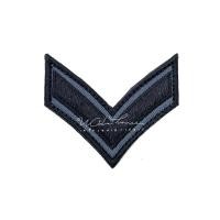 ราคา ชั้นยศ พื้นเทา ปักดำ เครื่องหมายยศทหาร อาร์มยศทหาร สิบตรี สิบโท สิบเอก จ่าสิบตรี จ่าสิบโท จ่าสิบเอก (16905413151)