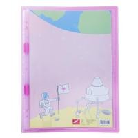 ราคา แฟ้มโชว์พลาสติก A4 ชมพู ฟลามิงโก้ 9085A (15274715755)