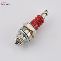 ราคา MARBIT 3 sided POLE Spark plug L7T 2จังหวะ Electrode เบนซิน Chainsaw Brush CUTTER (20803127547)