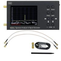 ราคา New SA6 6GHz Handheld Portable Spectrum Analyzer Signal Generator WiFi 2G 4G LTE CDMA GSM GPRS BDS GLONASS (19679064832)
