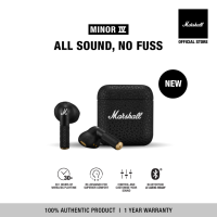 ราคา NEW ARRIVAL MARSHALL MINOR IV BLACK รับประกัน 1 ปี ส่งฟรีทั่วไทย หูฟังบลูทูธ หูฟังไร้สาย หูฟัง true wireless หูฟัง marshall หูฟังเบสหนัก (21750627425)