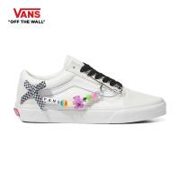 ราคา VANS Old Skool VANSWARE WHITE TRUE WHITE รองเท้า ผ้าใบ VANS ชาย หญิง (17057246910)