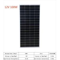 ราคา แผงโซลาร์เซลล์ monocrystalline solar cell 12V 50W 80W 100W solar panel (21715582426)
