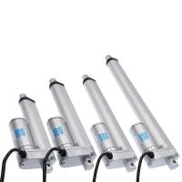 ราคา 12V 24V Linear actuator 50 100 150 200 250mm stroke linear actuator motor 100 300 500 700 1000 1200 1500N (19458235271)