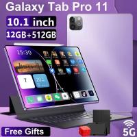ราคา 2024 ใหม่ 5G IPhoneX Galaxy Pro11 Tab 10 8 นิ้ว 12GB RAM 512GB ROMที่ขายดีที่สุดใหม่แท็บเล็ตAndroidซิมการ์ดDual Standbyความบันเทิง ธุรกิจ (21723326987)