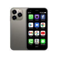 ราคา ใหม่สี SOYES XS15สีเทา MINI 3G สมาร์ทโฟน Quad Core 3 0นิ้วหน้าจอ HD 2GB RAM 16GB ROM WiFi I Hotspot Bluetooth GPS 1000mAh Android Dual SIM โทรศัพท์มือถือขนาดเล็ก (21717293251)