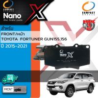 ราคา ตัวท็อปรุ่นใหม่ ผ้าเบรคหน้า ผ้าดิสเบรคหน้า TOYOTA FORTUNER GUN155156 ปี 2015 2021 Compact NANO X DEX 750 ปี 15161718192021 58596061626364 (10361388849)