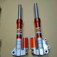 ราคา โช๊คหน้าแต่ง โช๊คหน้ารถไฟฟ้า โช๊คหน้ารถ mini bike แกนโตขนาด 27 มิล (21605786668)