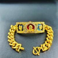 ราคา เลสข้อมือ หลวงพ่อรวย ปาสาทิโก รุ่นไตรมาส59 พร้อมกรอบชุบทองฝังเพชร บันดาลความสำเร็จ โชคลาภ (18708753836)