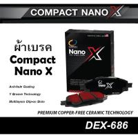 ราคา COMPACT NANO X DEX 686 ผ้าเบรคหน้า TOYOTA VIOS 1 5 EG ปี2008 2012 YARIS 1 5 EG ปี2006 2012 (20803434408)