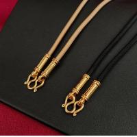 ราคา สร้อยเชือกร่ม หัวเรียบ หุ้มทองแท้99 99 ห้อยพระ1องค์ (17240046585)