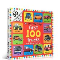 ราคา Lift the flap First 100 trucks and things that go หนังสือภาพต้นฉบับภาษาอังกฤษ (3439594005)