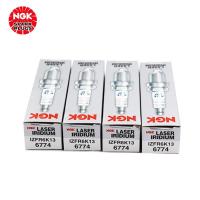 ราคา หัวเทียน NGK IZFR6K 13 เครื่องยนต์เบนซินแรงสูง หัวเทียนเครื่องยนต์ เหมาะสำหรับ Honda city Fit Jazz Accord หมายเลขชิ้นส่วน 6774 (21707392117)