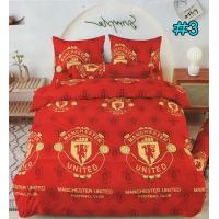 ราคา มี 4 ลาย ผ้าปูที่นอนลายแมนยู ผ้านวมแมนยู ชุดเครื่องนอนแมนยู Manchester 6 ชิ้น มีทุกขนาด 3 3 5 5 6 ฟุต (21225245706)