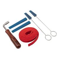ราคา 6Pcs Piano Tuner Tools Piano Tuning Kit Professional Metal Rubber Tuning Mute Kit Including Hammer Mutes Strip for Turn (20517742587)