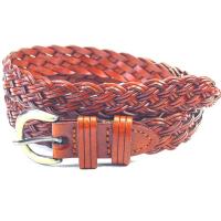 ราคา Chinatown Leather เข็มขัดผู้หญิงหนังวัวแท้ ลายถักเปีย 2 cm ดำ ตาล แทน เทา ขาว (409058777)