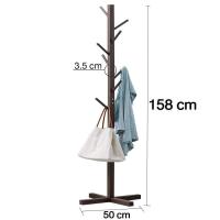 ราคา ที่แขวนกระเป๋า เสาไม้แขวนหมวก ที่แขวนหมวก เสาไม้แขวนเอนกประสงค์ เสาแขวนหมวก เสาแขวนสูท เสาแขวนเสื้อ ราวไม้ ราวแขวนเสื้อ ราวแขวนผ Soonbuy (17895160892)