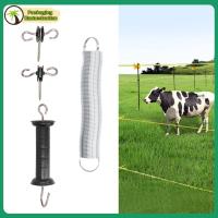 ราคา สปริงประตูรั้วไฟฟ้า ชุดประตูรั้วไฟฟ้า PP เหล็ก 5 เมตรอุปกรณ์เสริมประตูสปริงสัตว์พร้อมด้ามจับหุ้มฉนวนเล็บสำหรับปศุสัตว์ (15756848795)