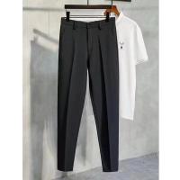 ราคา กางเกงสแลคชายเกาหลี กางเกงสแลคชายยืด ทรงตรงที่ผ่อนคลาย เท้าเปล่า (21766438675)