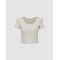 ราคา เสื้อคอวีแขนยาวผู้หญิงเสื้อยืดรัดรูปลำลองคอวีสไตล์คนเมืองน้ำหนักเบา (21371071116)