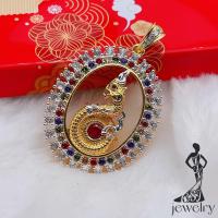 ราคา CSJ Jewelry จี้พญานาค เสริมโชคลาภ จี้พญานาค เสริมโชคลาภ แถมถุงทอง (9367921877)