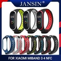 ราคา For Xiaomi Mi band 6 5 4 สายนาฬิกาสองสีสายรัดข้อมือสำหรับ For Xiaomi Mi band 6 4 3 Sport สร้อยข้อมือซิลิโคน (666330119)