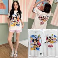 ราคา Mickey T shirt 350 เสื้อยืดคอกลม ลายมิกกี้ น่ารักสุดๆ เนื้อผ้าดี ดีเทลงานสกรีนสีสวย คมชัด (21826689894)