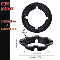 ราคา ส่งจากไทย ฝาครอบเตาแก๊สกันลมประหยัดพลังงาน ฝาครอบบังลม 4 5ขา บังลมเตาแก๊ส สแตนเลสบังลม กันลม ร้อนเร็ว ประหยัดแก๊ส ที่ครอบเตาแก๊ส (21642103002)