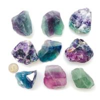 ราคา 1pcs คริสตัลฟลูออไรต์สีรุ้งดิบ 5 3 5 คริสตัลบำบัดฟลูออไรต์สีรุ้ง ฟลูออไรต์สีรุ้งหยาบ หินฟลูออไรท์ดิบ (10318288617)