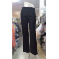 ราคา กางเกงทำงาน สีดำ ขากระบอก ซิปข้าง กางเกงสแลค ผ้าฮานาโกะ นาโน กางเกงขายาว กางเกงผ้าฮานาโกะ (12746642309)