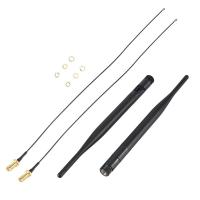 ราคา 2 x 6dBi 2 4GHz 5GHz Dual Band WiFi RP SMA Antenna 2 x 35cm U fl IPEX Cable (20603222219)