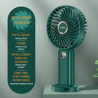 ราคา GOOJODOQ 2024 New Desktop Mini Fan USB Charging Office Small Fan Electric Fan Rechargeable Fan For Student (21790172738)