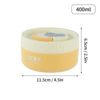ราคา WORTHBUY กล่องใส่อาหารกลางวันเก็บอุณหภูมิพร้อมถุงและกล่อง Bento แบบพกพาช้อนส้อมวางซ้อนกันได้กันรั่วสลัดผลไม้กล่องเก็บอาหารไมโครเวฟสามารถอุ่นได้ (21330510575)