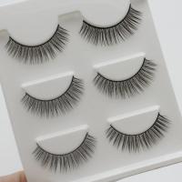 ราคา ขนตาปลอมธรรมชาติ แพ็ค 3คู่ ขนตาแบบนุ่ม กล่องดำ ขนตาแพ (20532577956)