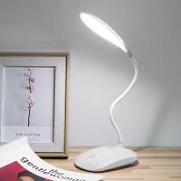 ราคา โคมไฟอ่านหนังสือ LED โคมไฟตั้งโต๊ะ โคมไฟถนอมสายตา รี่แสงได้ ปรับแสงได้ 3 ระดับ (21812176673)